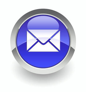 Email glossy icon
